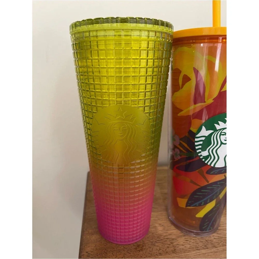 Starbucks Cold Cup Tumbler Set of 4 24 oz